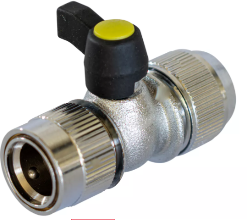 TEGUFIX Steckkupplung 16/19mm verchromt mit schlauchanschluss, 55303.014 - Gartenbauwerkzeuge