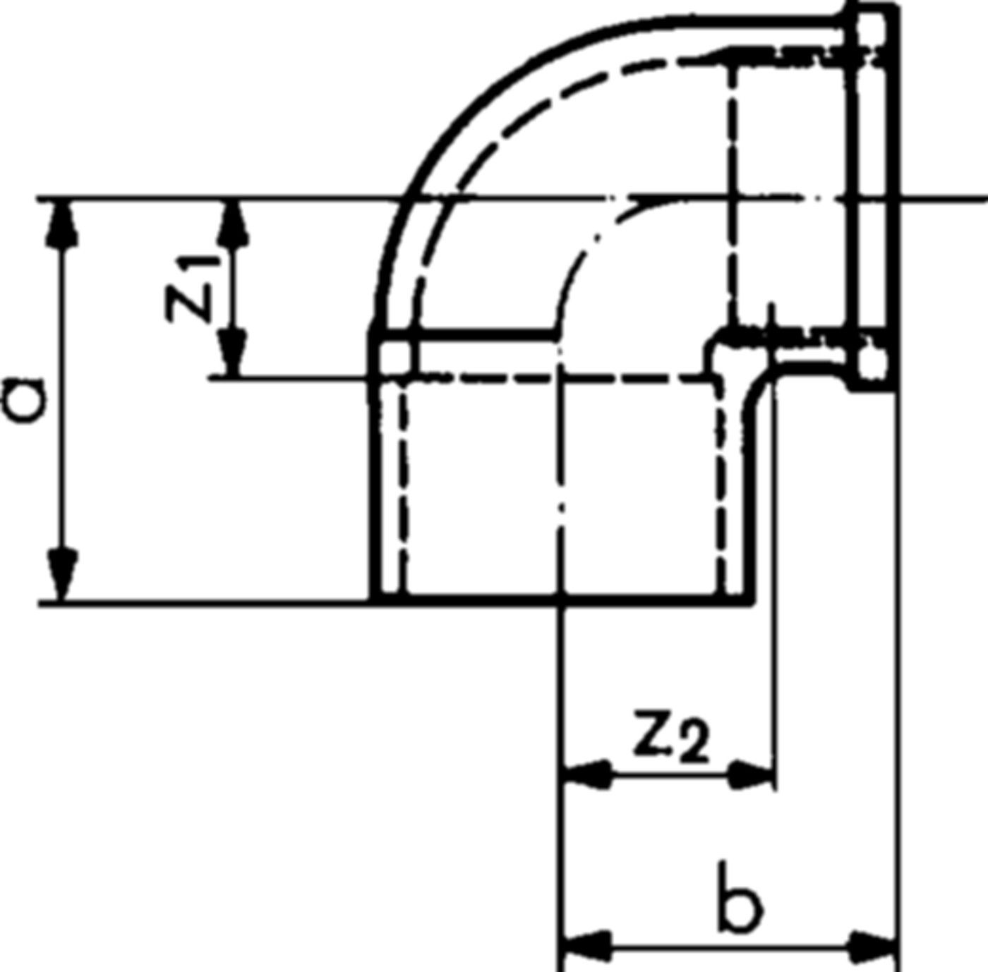 Löt-Winkel 7091b 18- 3/4" 767 091 327 - GF Lötfittings