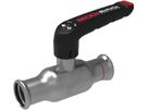 Press-Kugelhahnen kurze Spindel Fullflow BF101001 DN 15 / 18mm - Ballofix/Broen-Armaturen