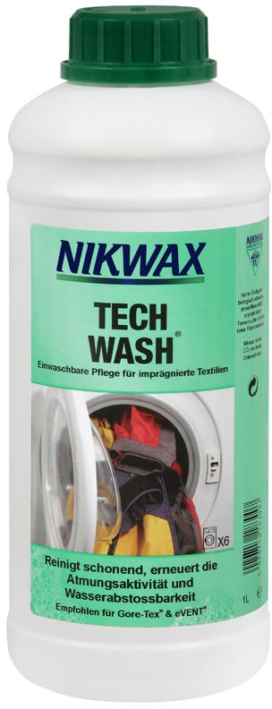 Nikwax Tech Wash 1 Liter, Spezialwaschm. und Imprägnierung - Reinigung