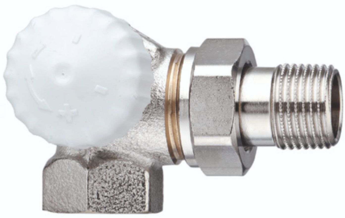 Winkeleck-Thermostatventile links HEIMEIER V-exakt II