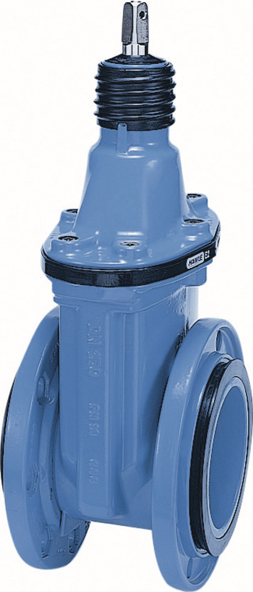 Tausch-Schieber PN 16 4019 inkl. Losflansch, zugfest DN 200 - Hawle Armaturen