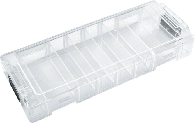 L-BOXX Micro transparent, 259x91x29mm, 6100000230 - Werkzeugkoffer,Sortimentskoffer,Behälter