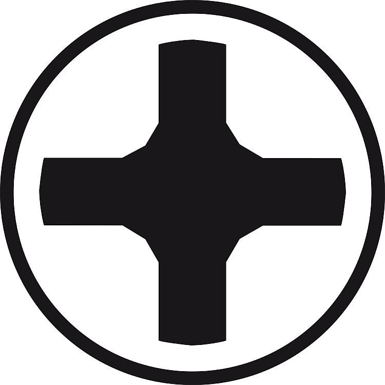 PB Kreuzschraubenzieher, Phillips PB 190, Gr.1-200, L= 200/295 mm - Schraubenzieher