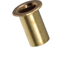 Hohlniete aus Rohr Messing BN572 DIN7340A 1,5x0,25x2 - Bossard Schrauben