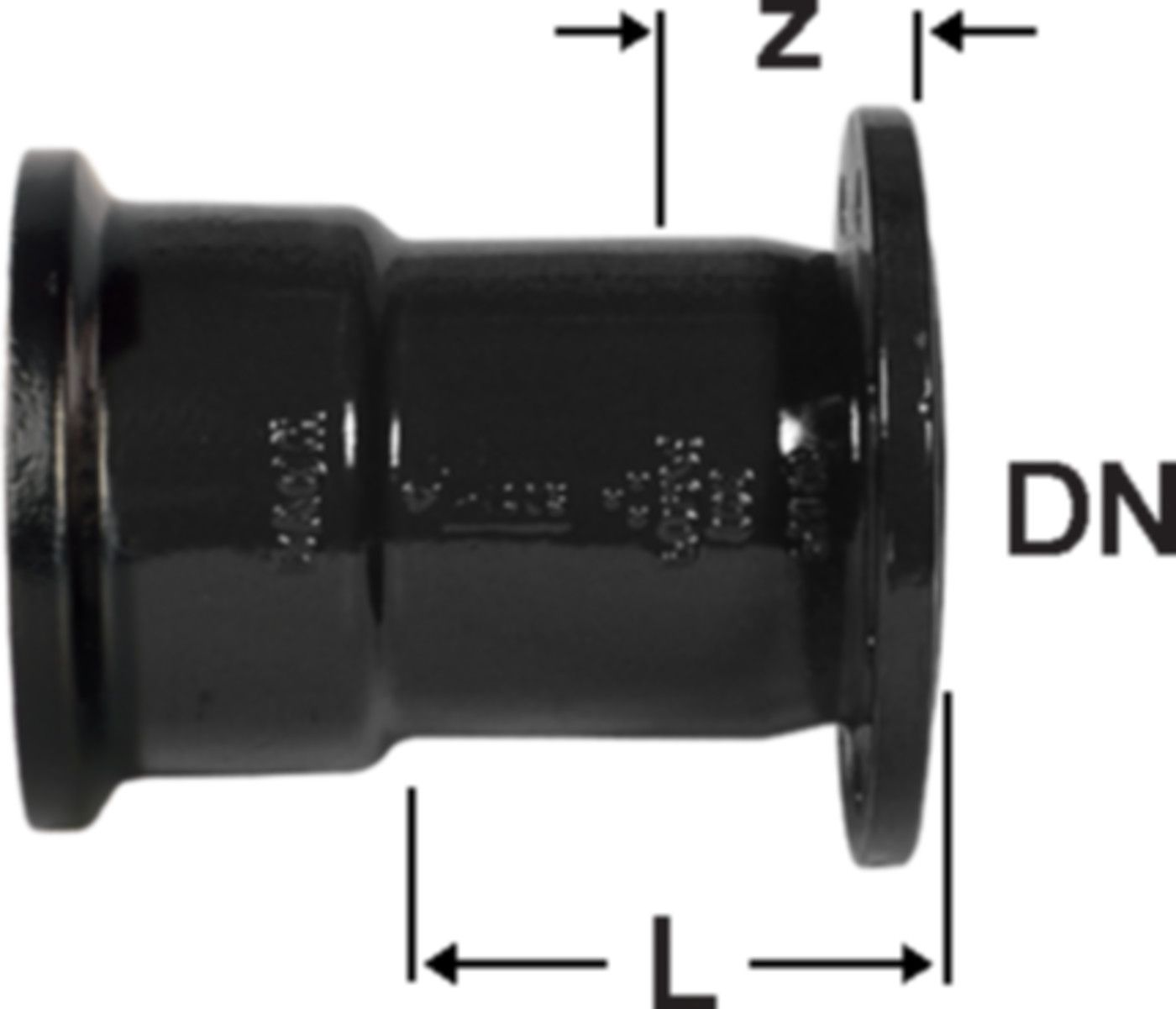 Muffenstücke vonRoll hydro Fig. 2877b (EU)