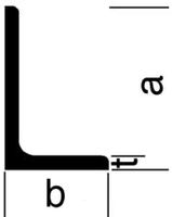 EN 10025 150/100/12.0 mm (12 m) - Winkelstahl rundkantig S235JR+AR