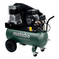 Kompressor Mega 350-50W 50L Tank , 220 l/min , 10bar , 2.2kw , 93dB ,52Kg - Metabo Elektrowerkzeuge