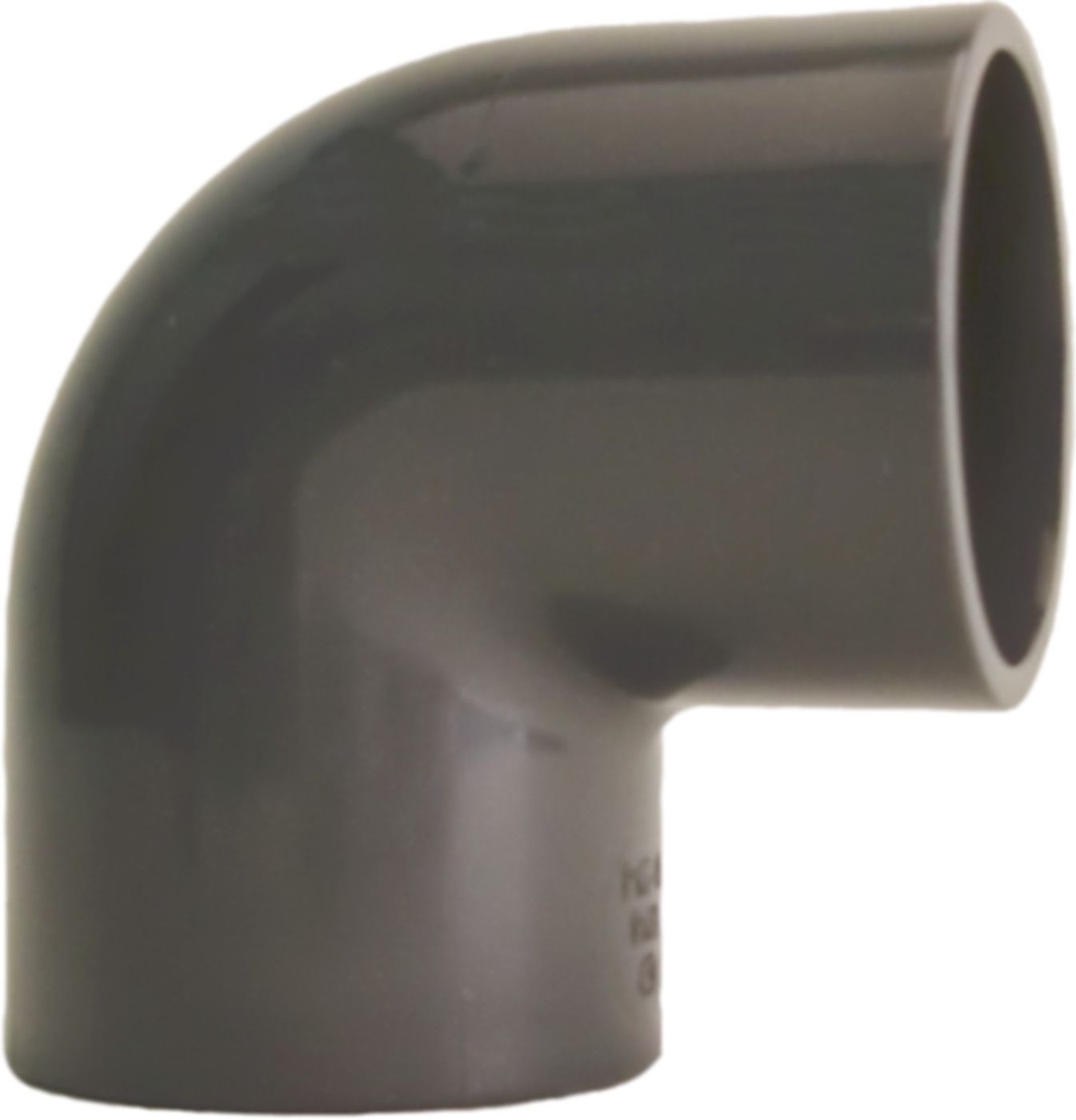Winkel 90° mit 2 Muffen 110 mm 721 100 114 - GF Hart PVC-U Formstücke