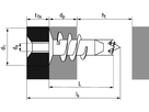 TOX Spiral Gipskartondübel Zinkdruckguss BN51151 , Ø13x37 , 068100021 - Diverses Befestigungsmaterial