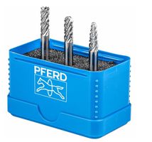 HM-Frässtifte-Set 1406 ALLROUND, Schaft-ø 6 mm beinhaltet: ZYAS 0616/6, WRC 0616/6, RBF 0618/6 - Schleifen, Trennen