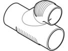 Parallelabzweig d 110/110mm 310.101.14.1 - Geberit-PE-Silent-Formstücke
