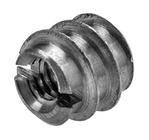 Hettich Eindreh-Muffe Stahlguss, Bohrloch D = 6mm, M4 x 10mm, à 8 Stk - Diverse Möbelbeschläge und Zubehör