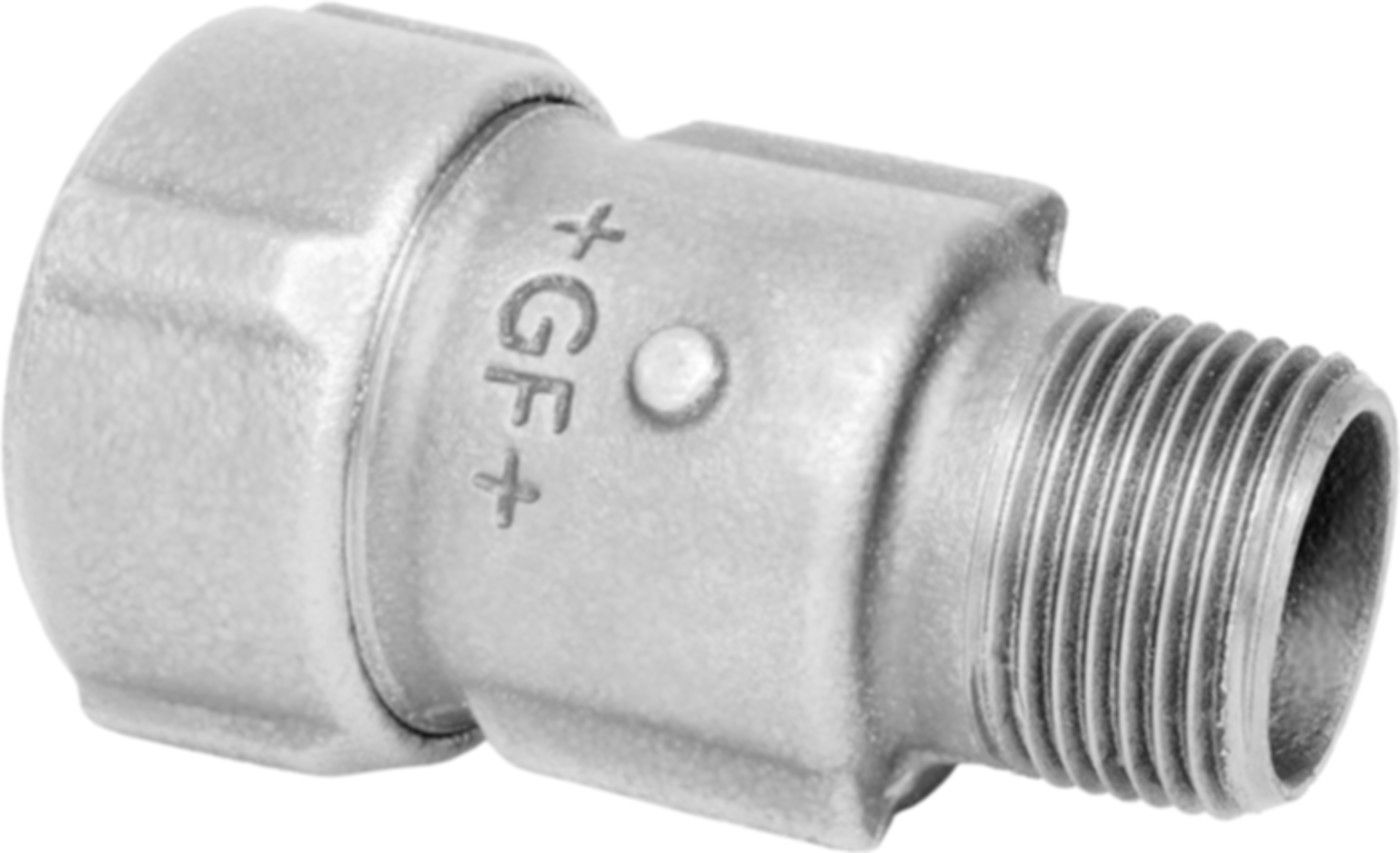 Übergangsstück mit AG, für Stahlrohre EPDM 2" 775 206 056 - GF Primofit