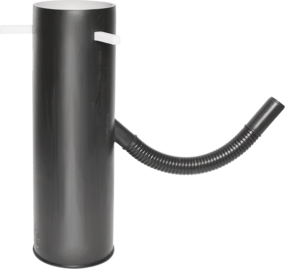 Fundamentrohr Serie "Complet" Typ D NW: 250/92mm, H=1000mm - Kabelschutz Formstücke netto