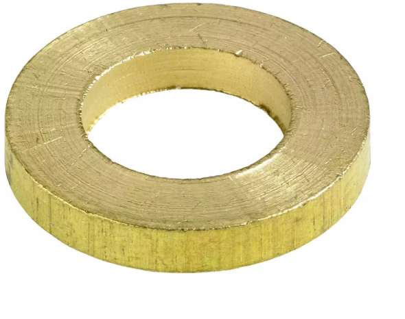 Hettich Distanzring Messing gebürstet, 16.4 x 9 x 2.5mm, à 6 Stk - Diverse Möbelbeschläge und Zubehör