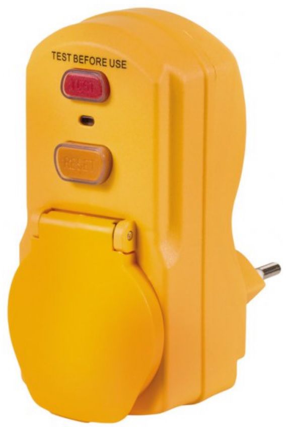 BRENNENSTUHL FI-Sicherheitsadapter BDI-A 30 CH, IP54, 230V/10A - Stromverteilung