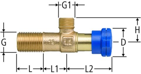 Eckregulierventile