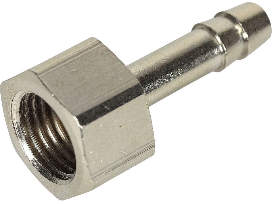 CEJN Adapter R 1/4" IG ST Ø 8mm Messing, vernickelt, CAG-89-900-0283 - Druckluft, Zubehör