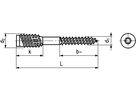 Distanzschraube Baby I-6Rund St vzb BN20922 ø4,5/8x80TX25/4872 - Bossard Schrauben