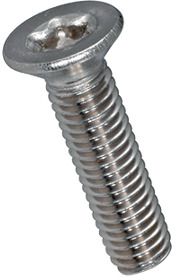 Senk-Schr mit I-6rd INOX A4 BN20039 M5x50/X25 - Bossard Schrauben