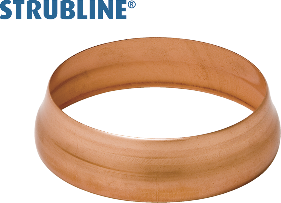 Übergangsstücke 75/ 98 mm 250 "Strubline" - Kupfer Spenglereihalbfabrikate