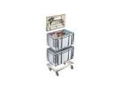 TECHNOCRAFT Werkzeugkiste Pro Flex 170 tlg. , 2 Kunststoffkisten + 1 Rollwagen - Schlüsselwerkzeuge