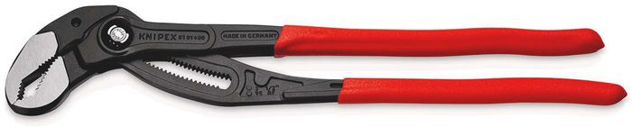 KNIPEX Wasserpumpenzange "Cobra" 8701, L= 400mm, -95mm, PVC-Griffhülle - Zangen, Schneiden