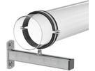 Schienenkonsolen R7 L=400mm 71696 für Schiene R7 - Flamco-Rohrschellen