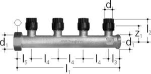 Verteiler +GF+ JRG Sanipex MT
