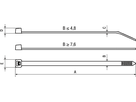 Kabelbinder Pan-Ty®natur BN20471 PLT.7M-C - Kabelbinder PA