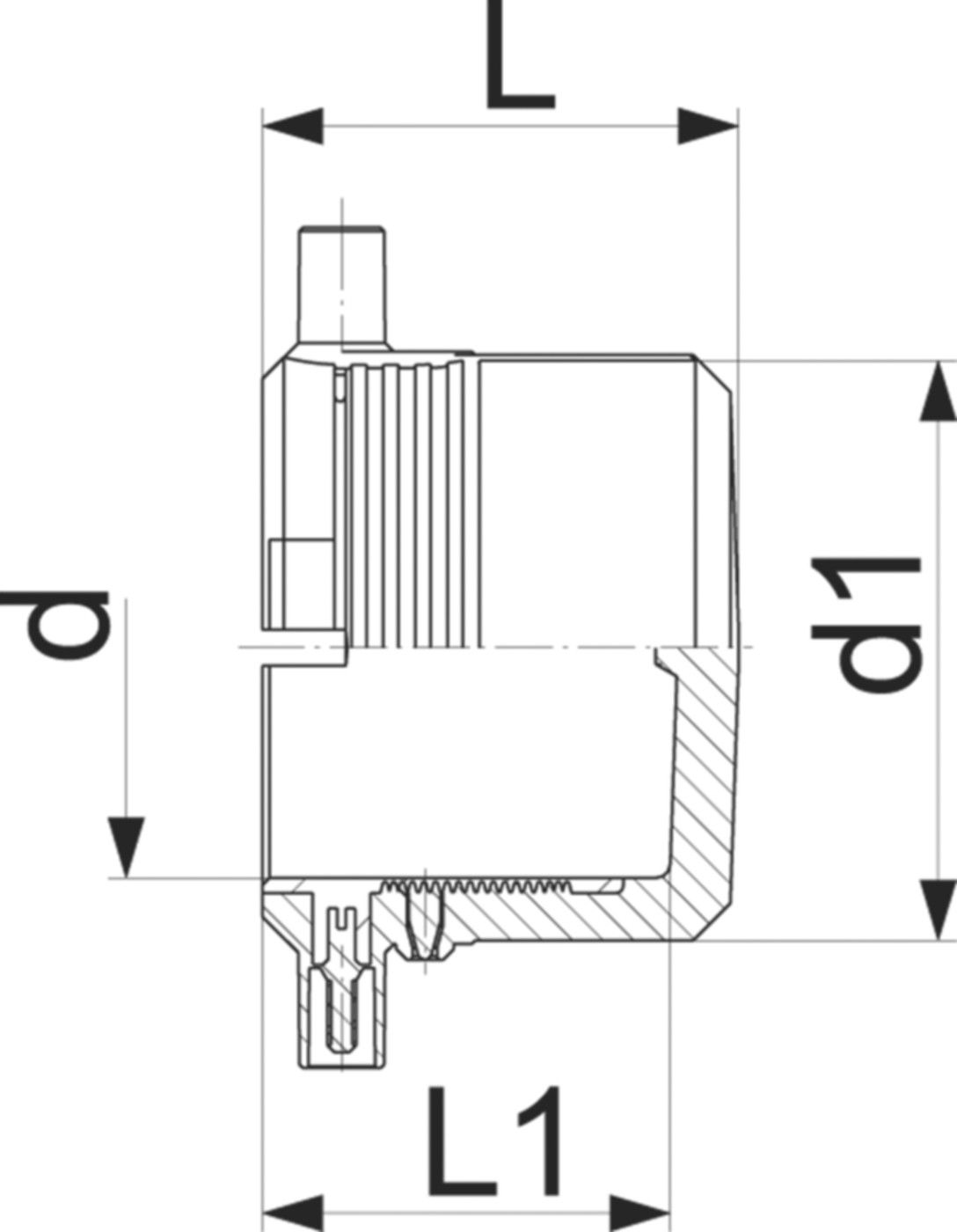 ELGEF Endkappe PN 16 (Karton à 3 Stk.) d 140mm 753 961 716 - ELGEF Plus Elektroschweissfittinge