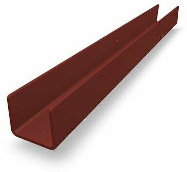 PREFA Abschluss XL für Schneerechensystem 02 P.10 Anthrazit 14081002 - PREFA Dachsysteme