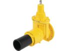 Flansch/PE-Einschweissschieber Gas 4855 DN 100 / d 125mm - Hawle Armaturen