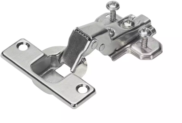 Hettich Topfscharnier SlideOn Mitteliegend, Stahl vernickelt, Bohrloch-Ø 35 mm - Diverse Möbelbeschläge und Zubehör