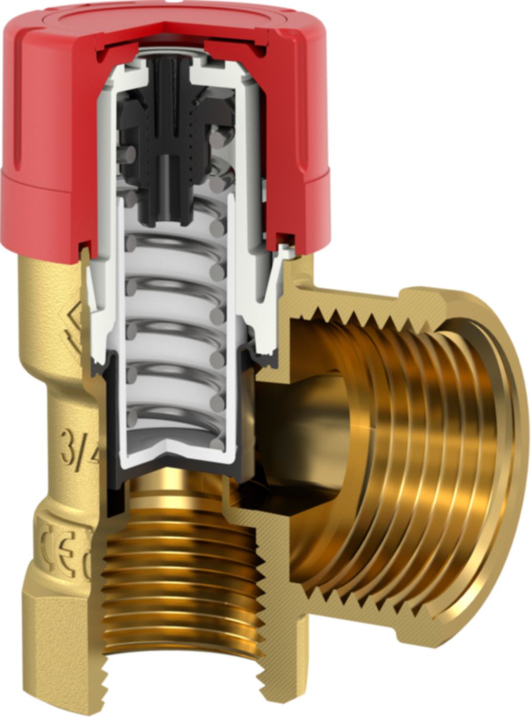 Sicherheitsventil Prescor 3/4" 2.5 bar - Flamco Zubehör