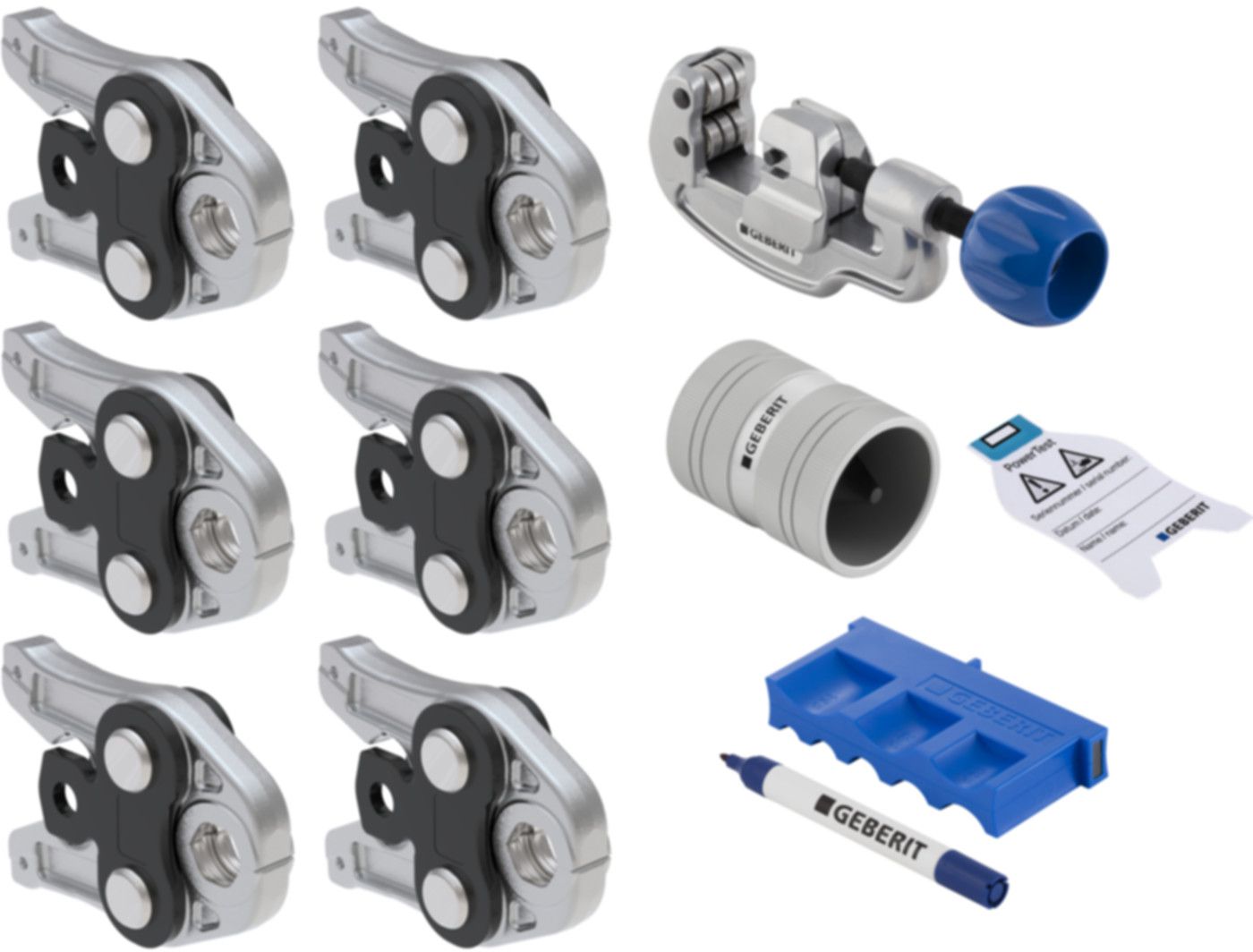 Pressbackenset Standard SV - Jeu De Mâchoires Pour Presse 15-18-22-28 Mm
