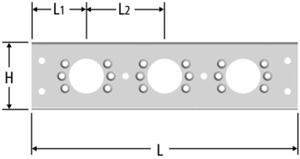 Halteplatten NUSSBAUM Optiflex