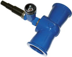 Universal 1 mit Steckmuffen, Abgang Universal PE-Enden, Fig. 5490 vonRoll hydro