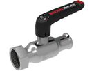 Press-Kugelhahnen kurze Spindel Fullflow BF114001 DN 15 / 18mm - Ballofix/Broen-Armaturen