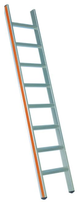 HB Stufenanlegeleiter Typ 280, 16 Stufen, L=3.91m - Garten