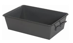 Pflastermulde, eckig, Stahlblech 40L, 65 x 35 x 19cm - Bauwerkzeuge
