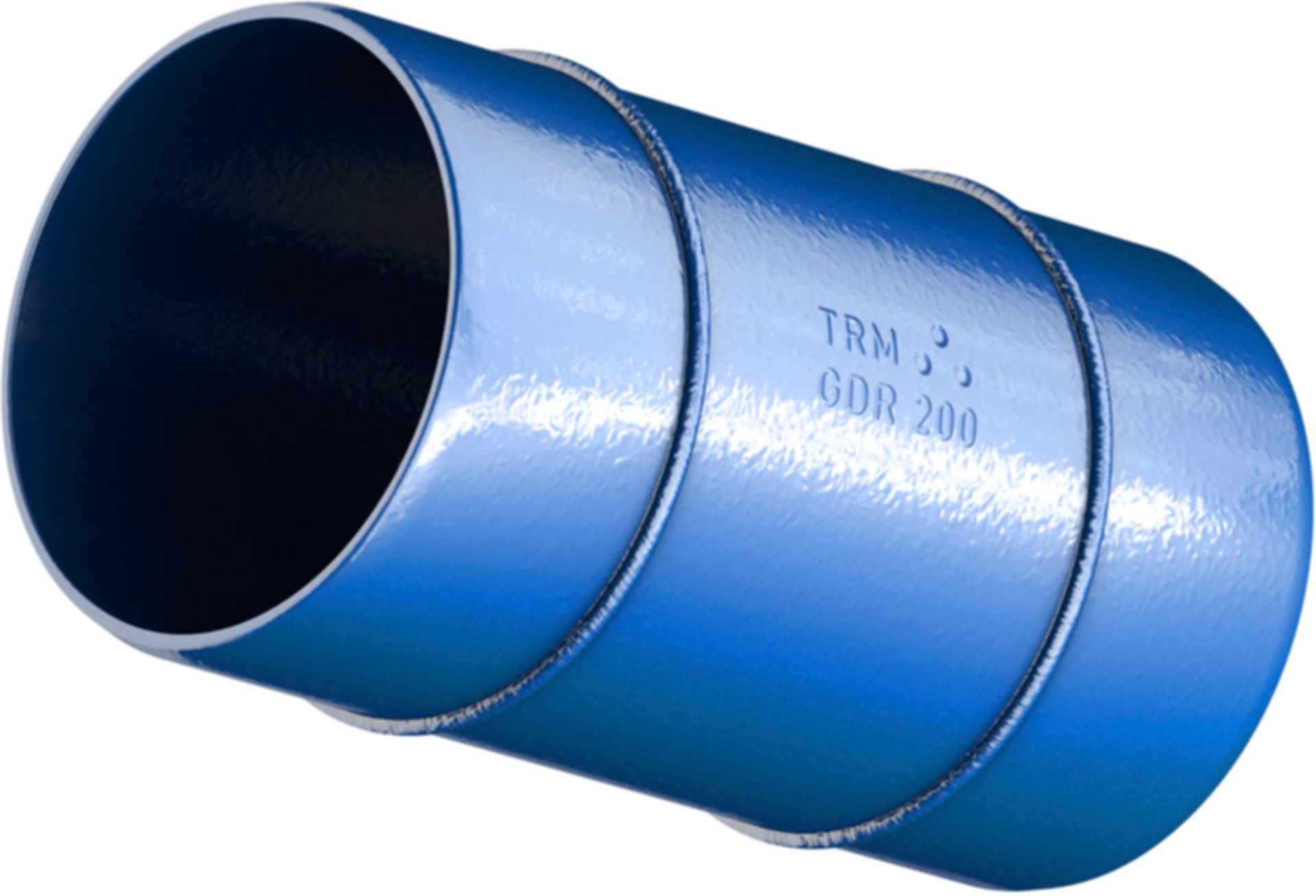 Glattrohr mit 2 Schweisswulsten L=400mm DN 100 - TRM Swiss Steckmuffenformstücke VRS-T