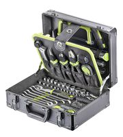 Fortec Alu-Werkzeugkoffer Eco 127-tlg. - Werkzeugkoffer,Sortimentskoffer,Behälter