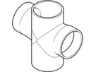 Doppelabzweig 180° d 110/110mm 310.102.14.1 - Geberit-PE-Silent-Formstücke