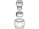 Anschlussverschraubung m/IG 16-1/2" 650.533.22.1 - Geberit FlowFit-Rohre/Formstücke