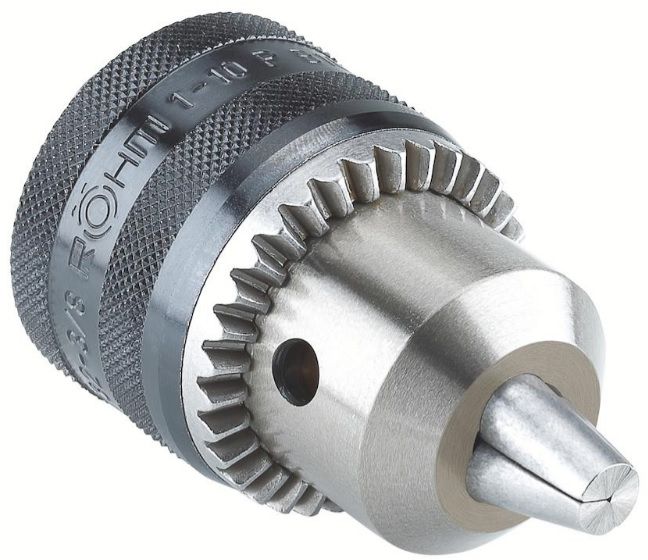 RÖHM Zahnkranz-Bohrfutter, PRIMA 1.0 - 10.0 mm, B16, 072687 - Spannen