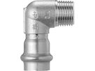 Industry-Winkel mit AG 18mm x 1/2" 80307.24 - Optipress-Industry Formstücke