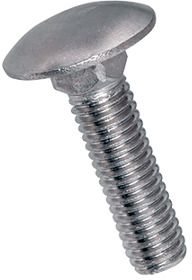 Flachrundschr ohne 6-kt Mu INOX A2 BN645 DIN603 M10x90 - Bossard Schrauben