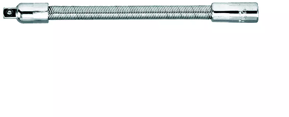 TECHNOCRAFT Flexible Verlängerung 1/4", CV-Stahl, verchromt - Steck- und Drehmomentschlüssel